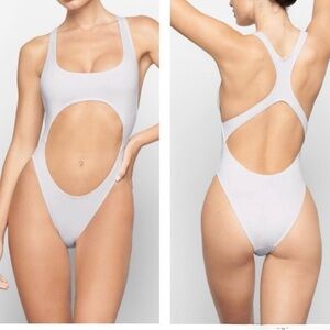 SKIMS White Cut Out Monokini